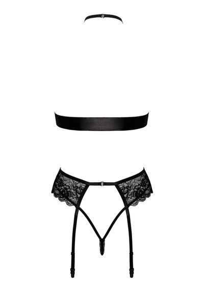 Эротический комплект Kissable Bondage Kiss Set Black S/M SX1962