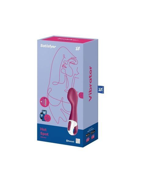 Смарт вибратор точки G Satisfyer Hot Spot с функцией подогрева SO6105