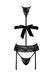 Эротический комплект Kissable Bondage Kiss Set Black S/M SX1962 фото 9