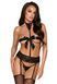 Эротический комплект Kissable Bondage Kiss Set Black S/M SX1962 фото 1