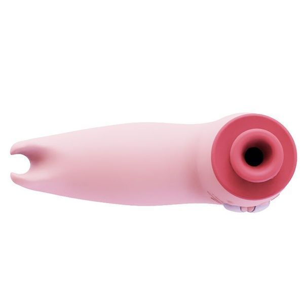 Вакуумный вибратор KISSTOY Franky Pink SO6548