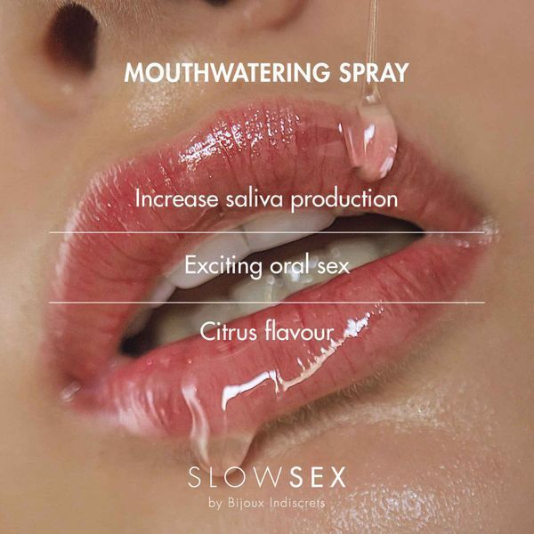 Спрей для усиления слюноотделения Bijoux Indiscrets Slow Sex Mouthwatering spray SO5908