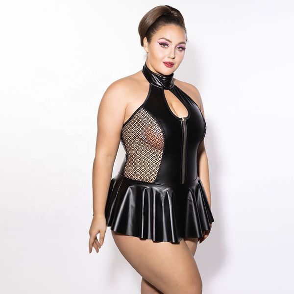 Боді JSY P61158 Black Plus Size SX1876