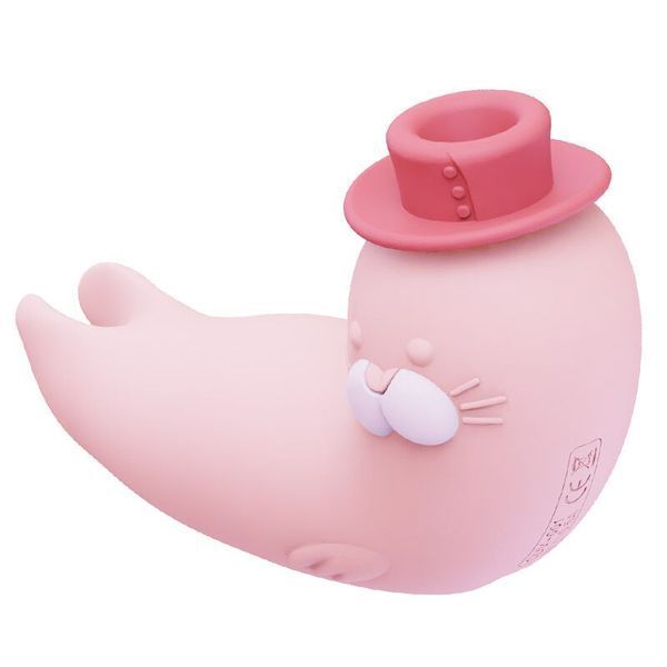 Вакуумный вибратор KISSTOY Franky Pink SO6548