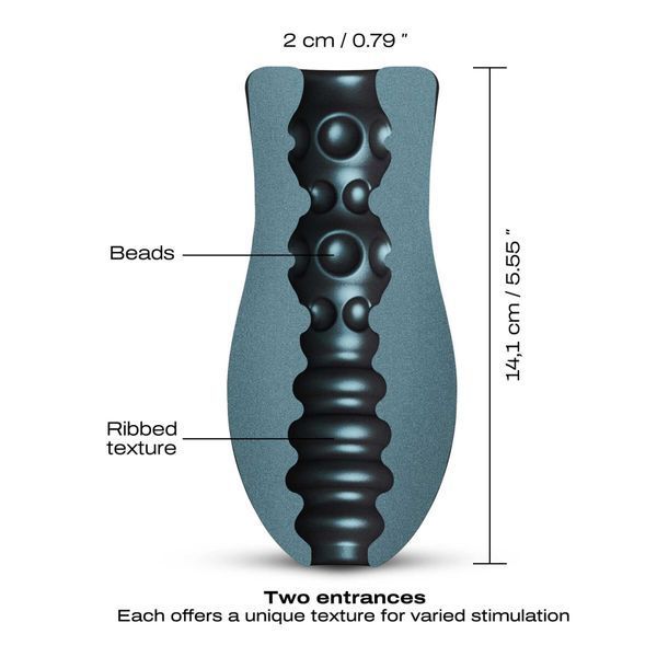 Мастурбатор Dorcel Sili-Cup Dual Sensation SX2565