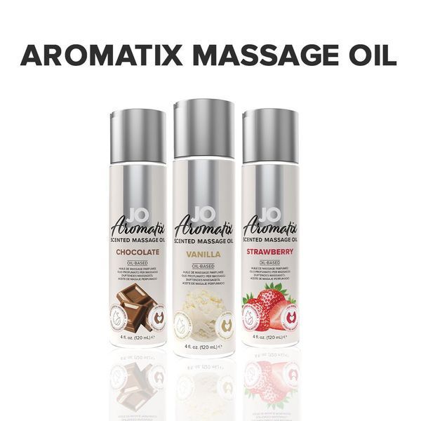 Натуральное массажное масло JO Aromatix Massage Oil Vanilla 120 мл SO6769