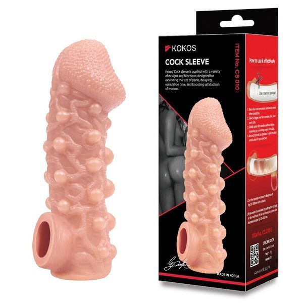 Насадка на член Kokos Cock Sleeve CS 010 L SX1470
