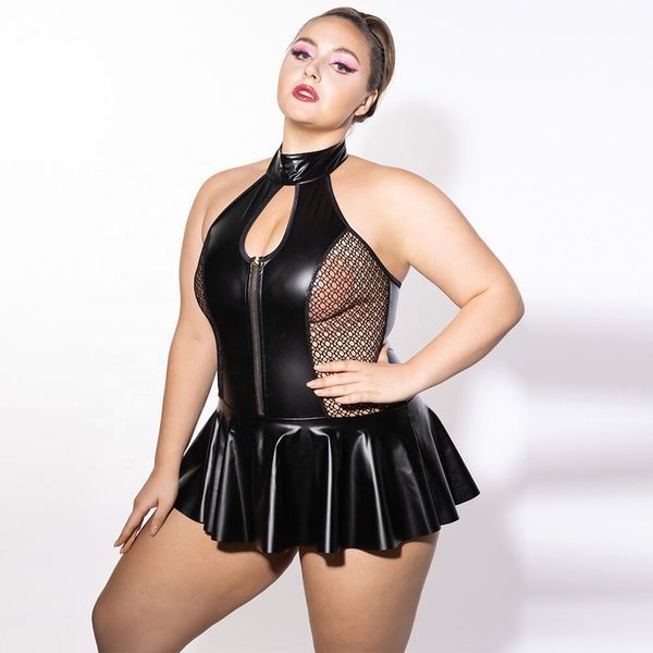 Боді JSY P61158 Black Plus Size SX1876