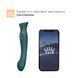 Смартвибратор 3в1 Zalo &mdash; Queen Set Jewel Green, пульсирующая жемчужина и вакуум, кристалл Swarovski SO6663 фото 2
