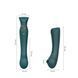 Смартвибратор 3в1 Zalo &mdash; Queen Set Jewel Green, пульсирующая жемчужина и вакуум, кристалл Swarovski SO6663 фото 3