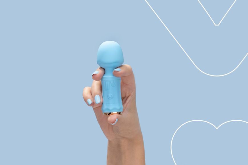 Мини-вибромассажер FairyGasm SecretFuntasy blue SX0647