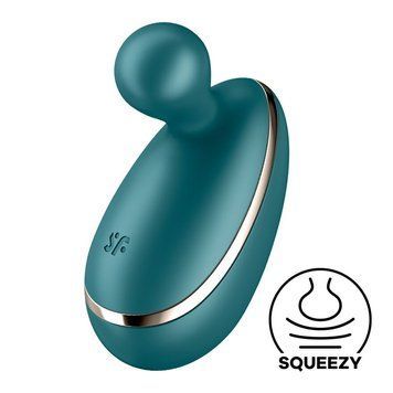 Вібратор для зовнішньої стимуляції Satisfyer Spot On 1 Green, гнучкий відросток SO8414