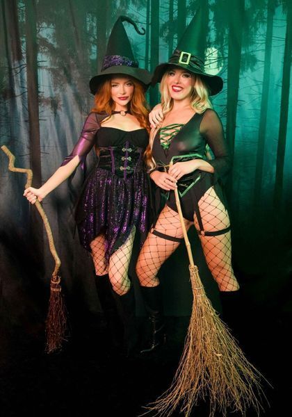 Костюм ведьмы Leg Avenue Mystical Witch L, платье, шляпа SO9334