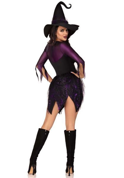 Костюм ведьмы Leg Avenue Mystical Witch L, платье, шляпа SO9334