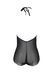 Боди Passion LEAFA BODY black, XXL/XXXL на завязках, мягкая чашка, низ в виде шортиков SX0502 фото 4