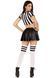 Костюм рефери Leg Avenue Time Out Referee S, кроп-топ, юбка, свисток SO9191 фото 6