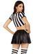 Костюм рефери Leg Avenue Time Out Referee S, кроп-топ, юбка, свисток SO9191 фото 2