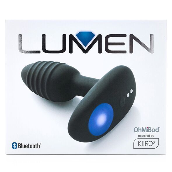 Интерактивная анальная пробка OhMiBod Lumen powered by KIIROO SO5224