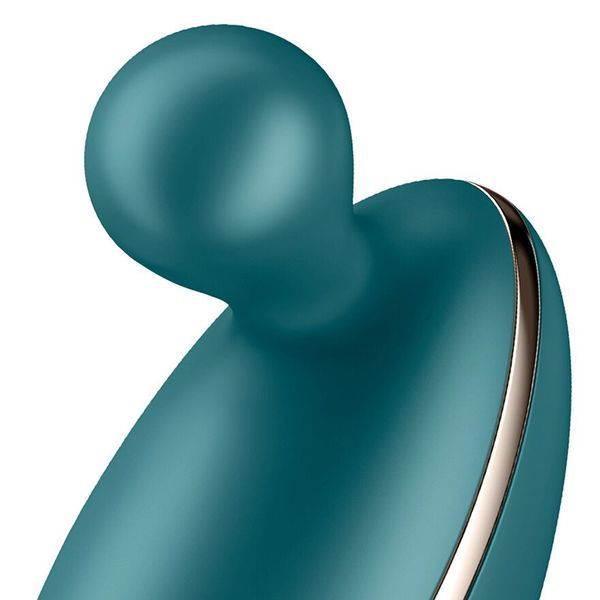 Вібратор для зовнішньої стимуляції Satisfyer Spot On 1 Green, гнучкий відросток SO8414