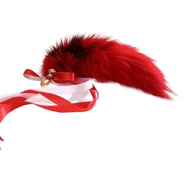 Анальная пробка с хвостом лисицы LOCKINK SEVANDA Red Vixen Set with Pear-shape Plug SX0907