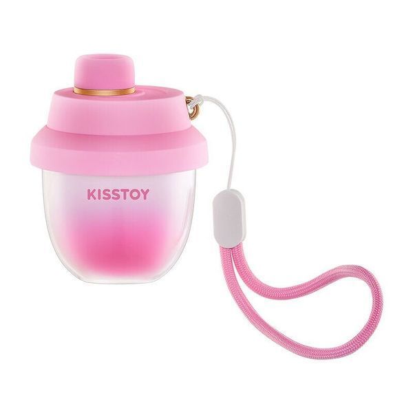 Вакуумный стимулятор-брелок KISSTOY Kiss Pods, 5 уровней интенсивности + Turbo-режим, 2 насадки SX1339