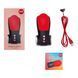Мастурбатор для головки пениса Fun Factory COBRA LIBRE II black/red, 2 мотора, игра без рук SX0967 фото 4