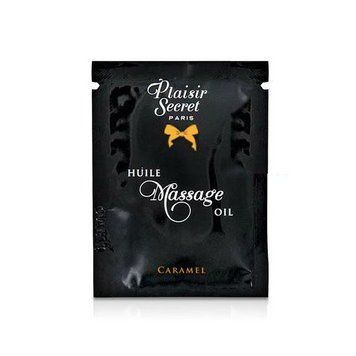 Пробник масажної олії Plaisirs Secrets Caramel (3 мл) SO1210