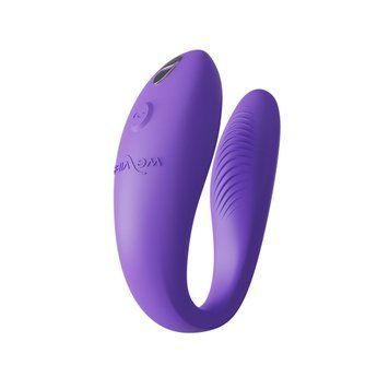 Смарт-вібратор для пар We-Vibe Sync GO Light Purple, тревел-кейс SX0527