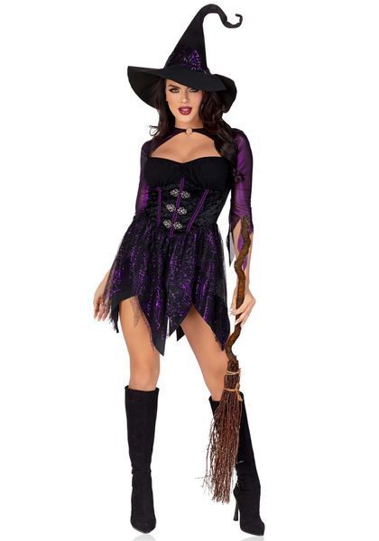 Костюм ведьмы Leg Avenue Mystical Witch XL, платье, шляпа SO9335