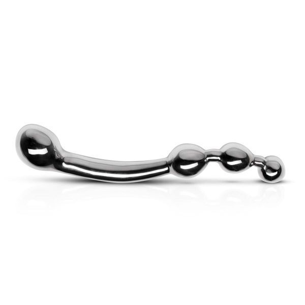 Анально-вагинальный стимулятор Sinner Gear Unbendable &mdash; Multi-Stim Pleasure Wand Metal Anal Dildo SO4613