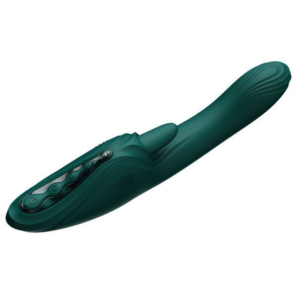 Вибратор-кролик Zalo Ares Turquoise Green SX2693