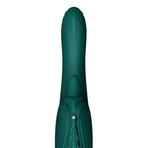 Вибратор-кролик Zalo Ares Turquoise Green SX2693