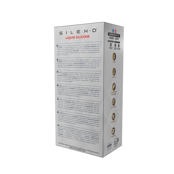 Фалоімітатор SilexD Flesh (MODEL 2 size 8in) Liquid Silicone, підходить для Apollo S та L SX2292