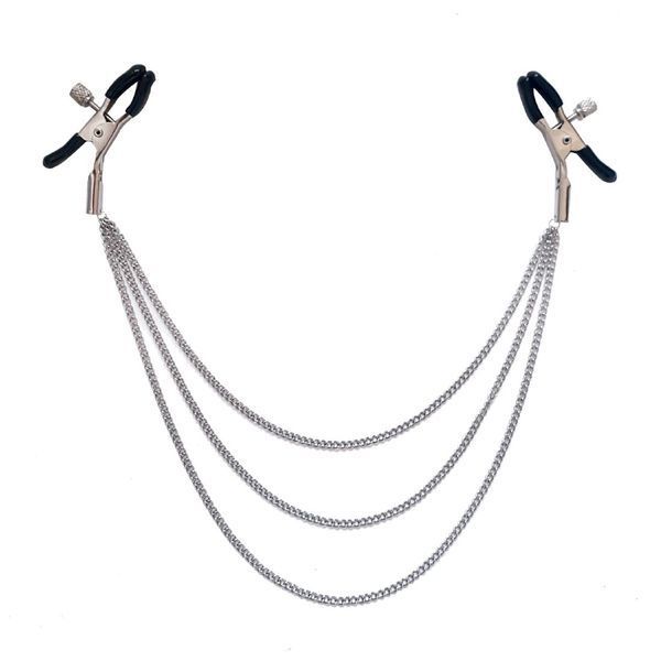 Зажимы для сосков Art of Sex - Nipple Jewerlry Three Chains SO5857
