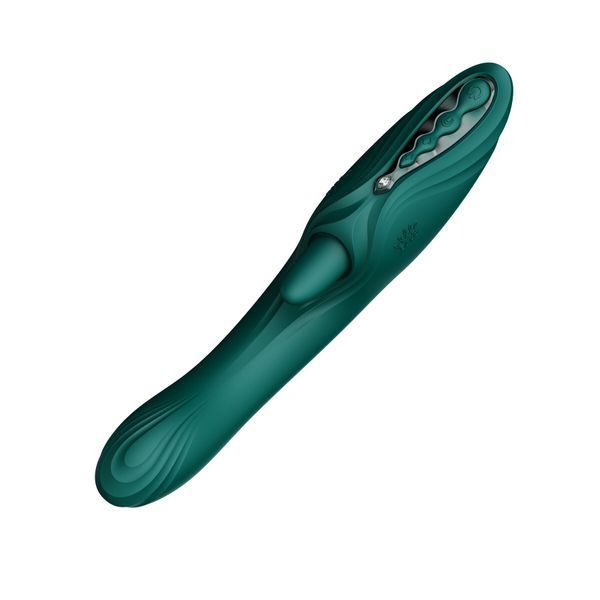 Вибратор-кролик Zalo Ares Turquoise Green SX2693
