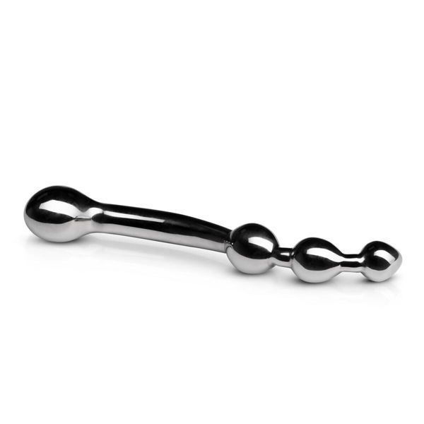 Анально-вагинальный стимулятор Sinner Gear Unbendable &mdash; Multi-Stim Pleasure Wand Metal Anal Dildo SO4613