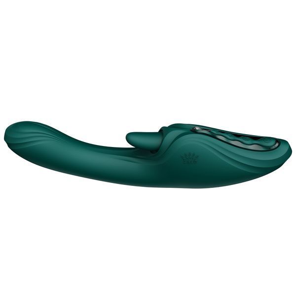 Вибратор-кролик Zalo Ares Turquoise Green SX2693