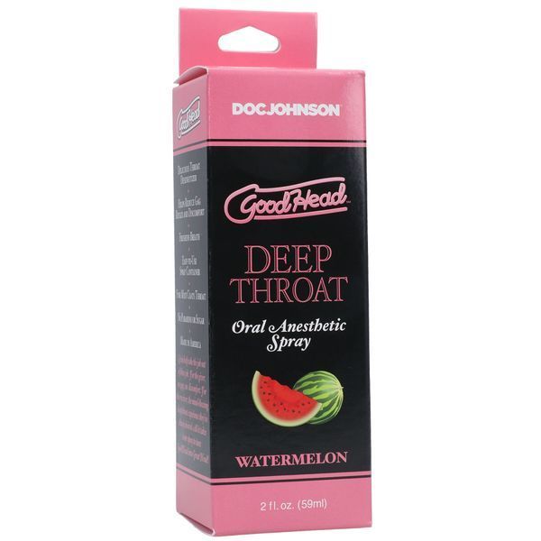 Спрей для глубоких оральных ласк Doc Johnson GoodHead DeepThroat Spray - Watermelon 59 мл. SO3491
