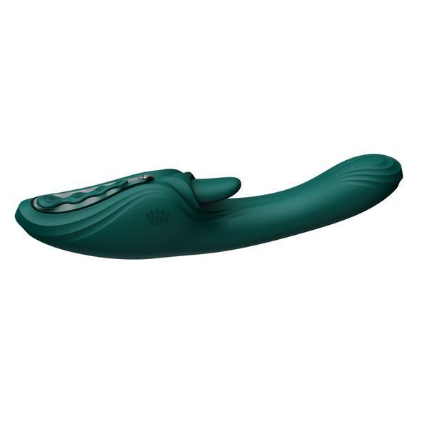 Вибратор-кролик Zalo Ares Turquoise Green SX2693