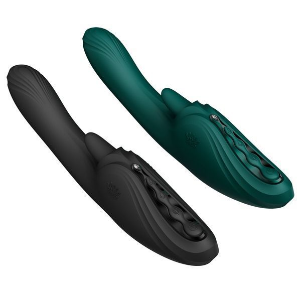 Вибратор-кролик Zalo Ares Turquoise Green SX2693