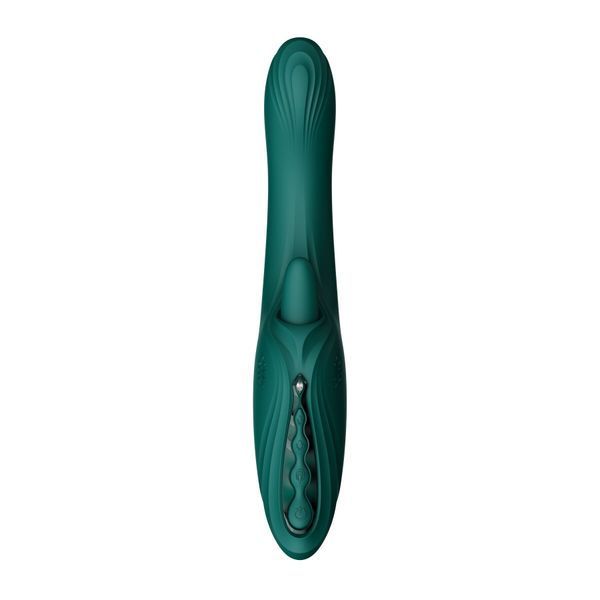 Вибратор-кролик Zalo Ares Turquoise Green SX2693