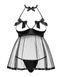 Пеньюар та трусики JSY JS228164 Black L/XL SX1828 фото 5
