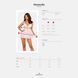 Пеньюар и трусики Obsessive Heavenlly babydoll & thong XL/2XL SO8165 фото 5