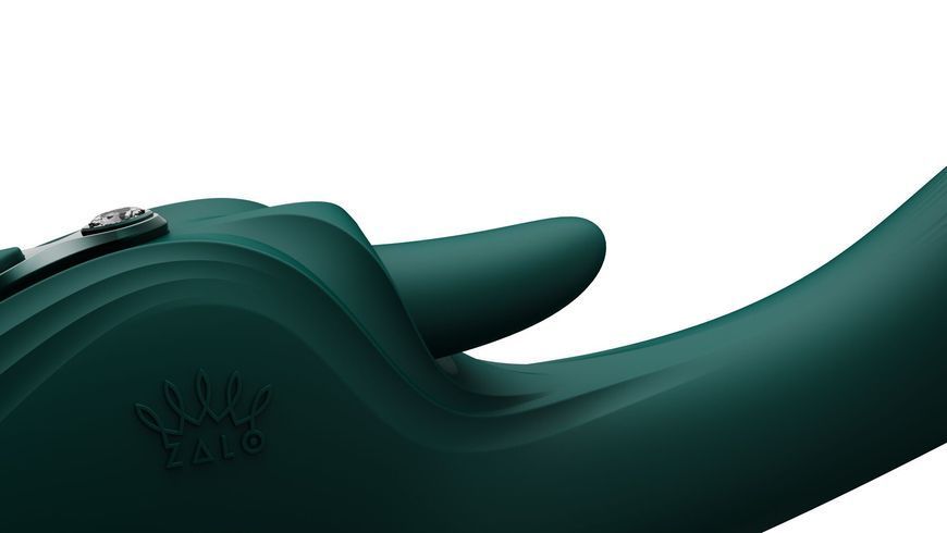 Вибратор-кролик Zalo Ares Turquoise Green SX2693
