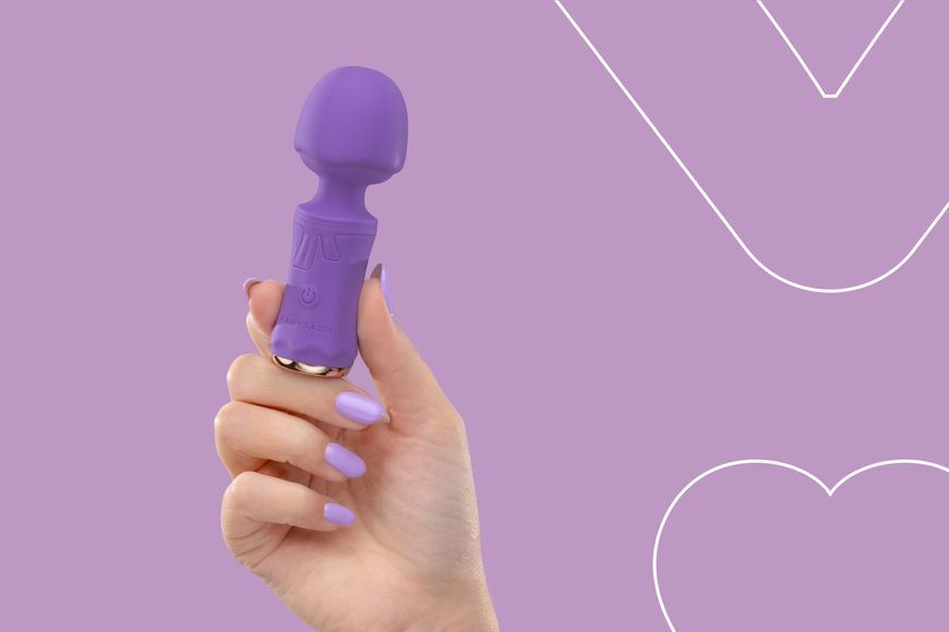 Мини-вибромассажер FairyGasm SecretFuntasy violet SX0649