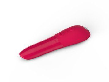 Мощная вибропуля Tango X Cherry Red by We-Vibe, 7 режимов вибрации, 8 уровней интенсивности SO6932