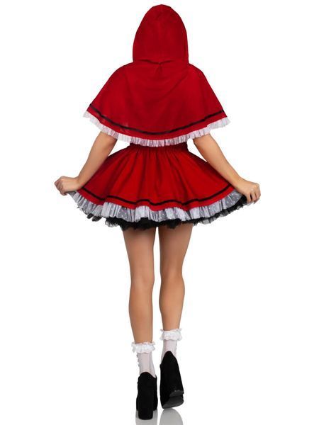 Костюм Красной Шапочки Leg Avenue Flirty Miss Red Top and Skirt S SX2783