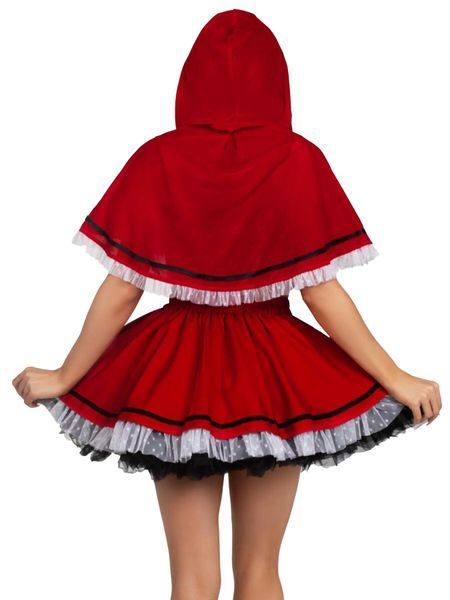 Костюм Красной Шапочки Leg Avenue Flirty Miss Red Top and Skirt S SX2783