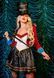Костюм дрессировщицы Leg Avenue Classic Ringmaster Costume S, платье, шляпа SO9193 фото 3
