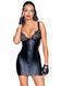 Платье с мокрым эффектом Noir Handmade F254 Powerwetlook mini-dress, XL SX0168 фото 1